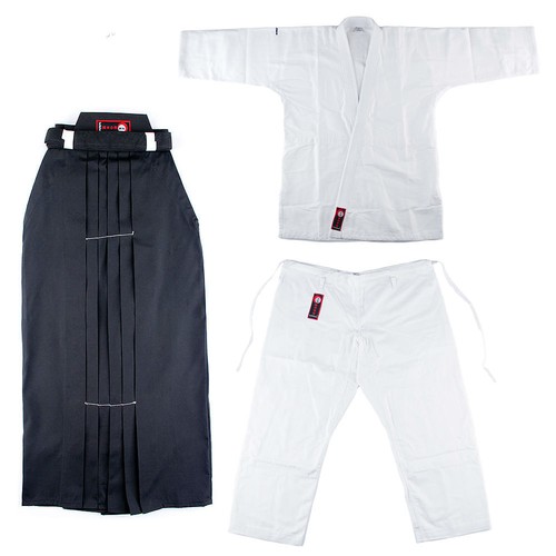 Aikido set basic blitz hakama - set,