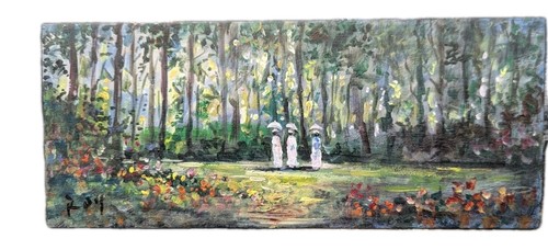 Acrylique sur panneau - , "roy"