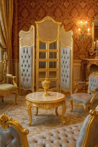 Paravent ancien - paravent,
