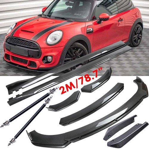 Front bumper lip rear splitter - front,