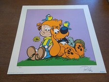 serigraphie Boule et Bill(