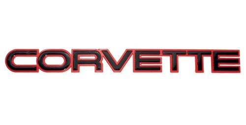 Red balck for corvette - for, 84-96