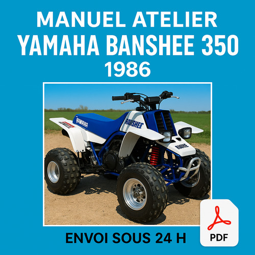 Manuel atelier yamaha - manuel, 350