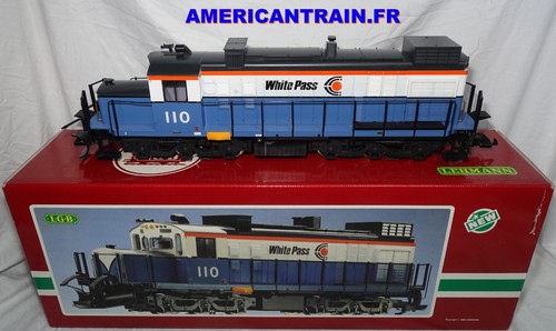 Locomotive diesel alco white - diesel,