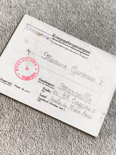 Carte prisonnier guerre - carte,