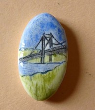 Fève Dragée perso du MH 1991 - Aquitaine: le Pont d'Aquitaine à Bordeaux