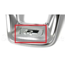 Badge logo volant R Line VW