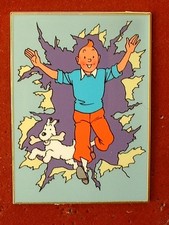 PIN'S TINTIN ET MILOU TEARS THE POSTER