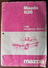 1986 Mazda 626 Workshop Service Repair Manual Original OEM