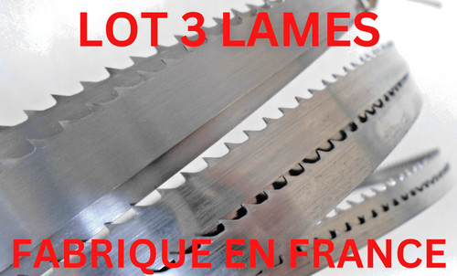 Lot lames scie à - de,