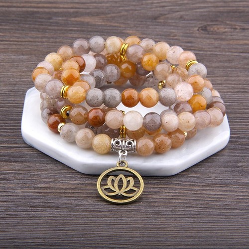 Collier sautoir aragonite - sautoir,