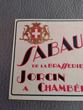 Bière Jorcin Sabaudia