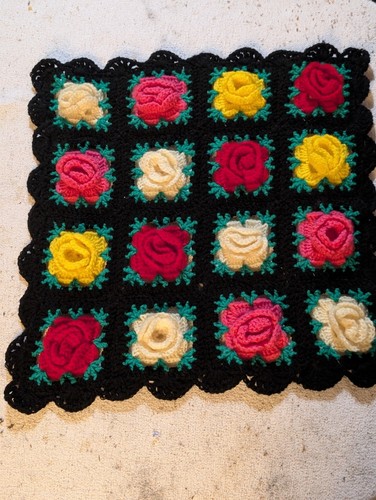 Grand napperon crochet fait - napperon,
