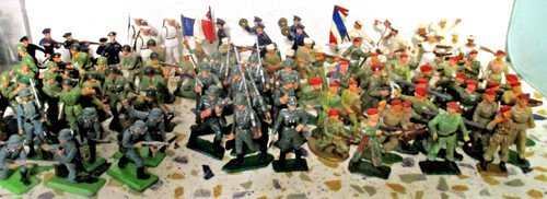 Lot 100 soldats starlux - 100,