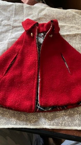 Manteaux cape neuve rouge - manteaux,
