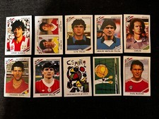 LOT 10 STICKERS PANINI world