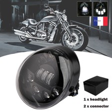 Motorcycle LED Ovale Phare Pour Harley Davidson VRSC V-rod 2002-2017