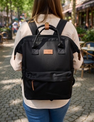 Sac dos noir - à,