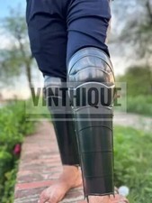 SET ARMURE JAMBE ACIER costume