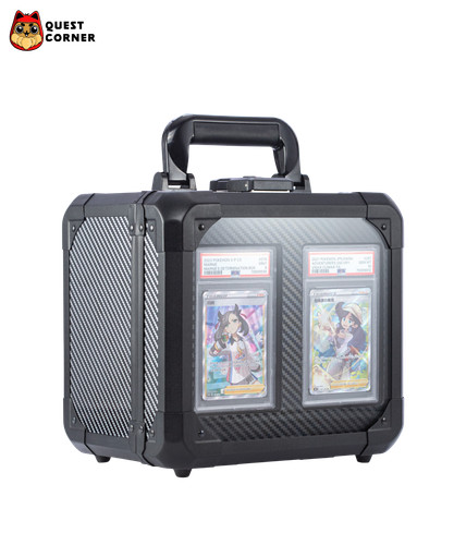 Graded cards case with - with, window
