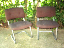 STRAFOR STEELCASE 2 CHAIR OFFICE MODERNIST SPACE-AGE KNOLL