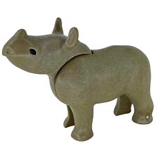 Playmobil élève rhinocéros gris animal safari zoo figurine lâche