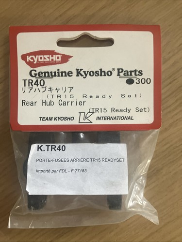 Kyosho tr40 rear - tr40, inferno