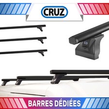 Alu Noir Barres de toit pour OPEL Vivaro 2 II B X82 L1H1 14-19 FA