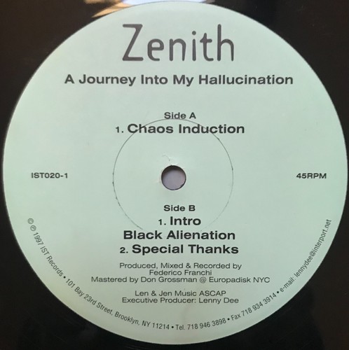 Zenith journey into my - 12",