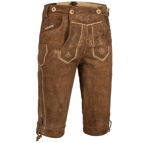 Paulgos homme pantalon cuir - homme,