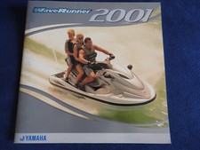 catalogue jet ski yamaha wave runner 2001 moto marine