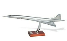 Concorde aérospatiale 1969 échelle 1/200 (30 cm) chromé - Avion de collection
