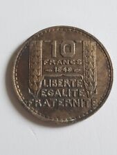 PIECE DE 10 Francs TURIN de 1949