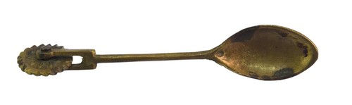 Coupe pain laiton vintage - coupe-pain, en
