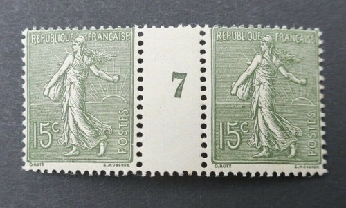 Timbre france 1917 millesime - timbre,