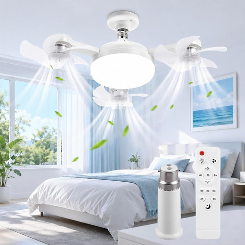 Ventilateur plafond led e27 - ventilateur,