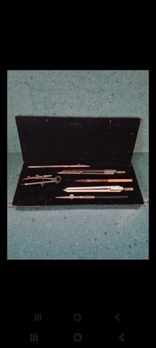 Boîte compas ancienne - boîte, de