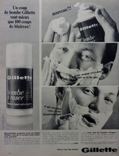 publicité rasage  barbier