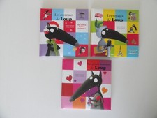 Lot de 3 livres Le loup qui