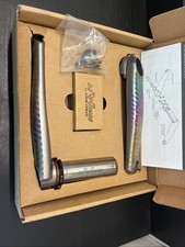 ee wings anodized 170mm titanium crankset for mtb/road thm carbone xtr sram