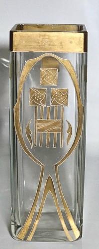 Vase verre art - vase,