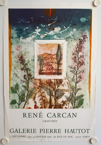 Affiche rené carcan - renÉ,