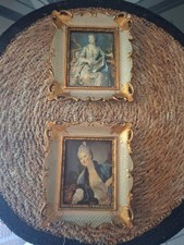 2 Ancien TABLEAU Emaux