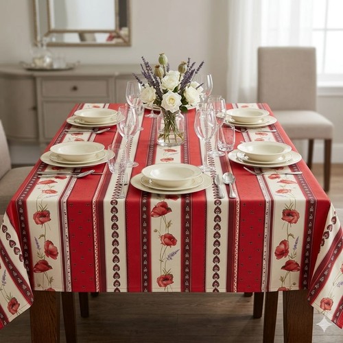 Nappe rectangle provençale