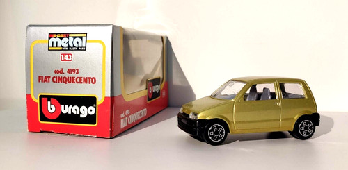 Burago fiat cinquecento - fiat,