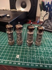 Matched Quad RARE Telam EL84 Tubes (6P14P-EV, E84L, 6BQ5) from 60-s, USED