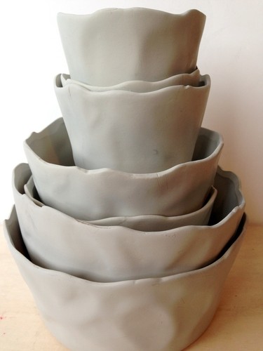 Set grey taupe - of, grey/