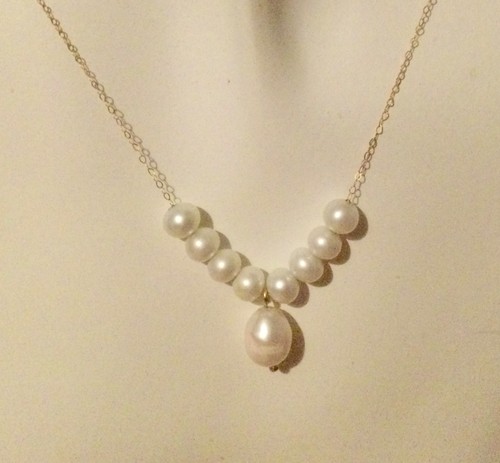 Collier jaune 18 - or,
