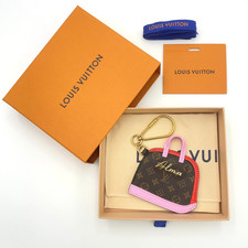 Auth  Louis Vuitton M66181 Porte Cle BB Alma Charm GD x PVC W/Box BA100159