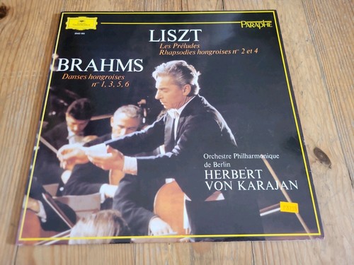 Vinyle 33t liszt - liszt,, brahms-